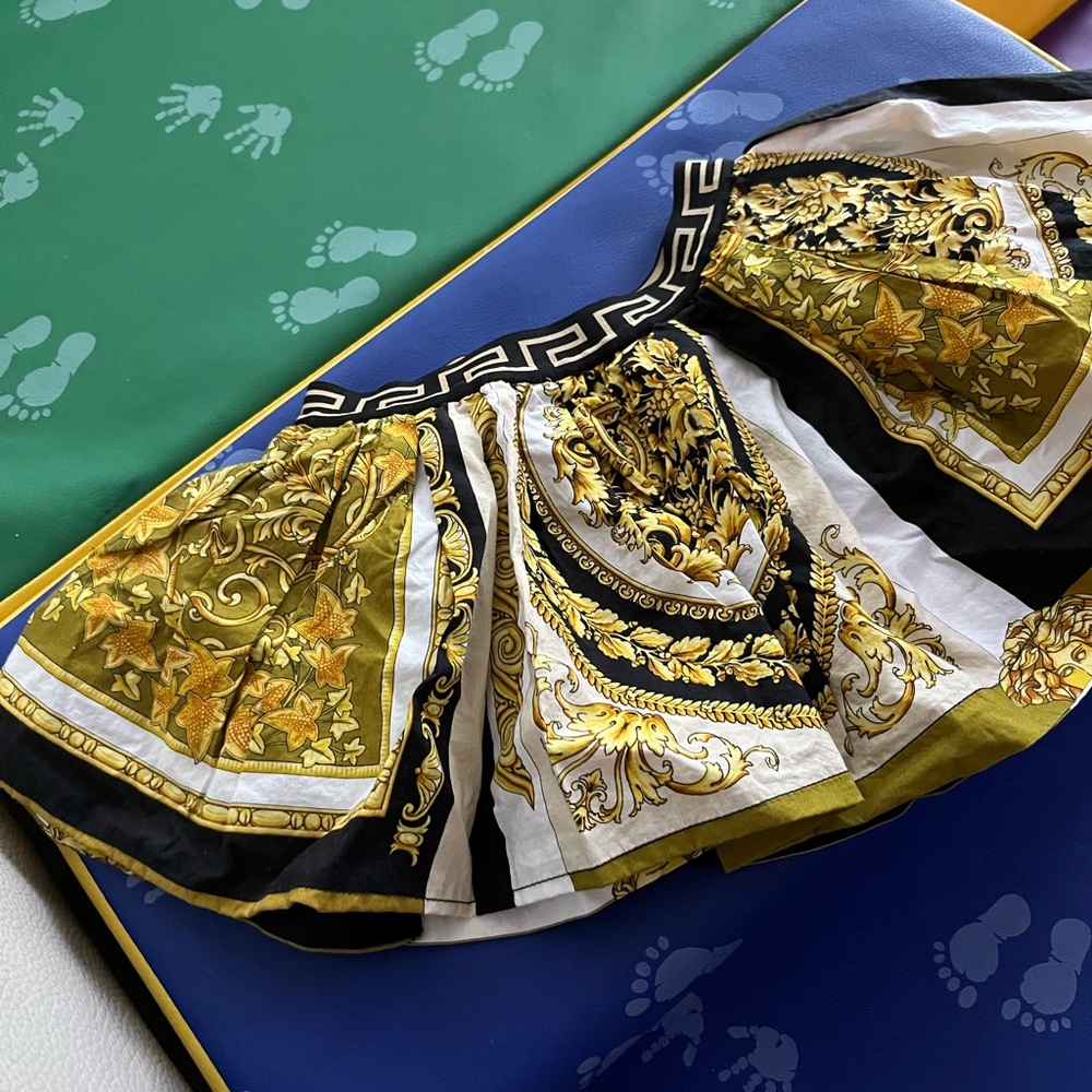 Toddler versace skirt